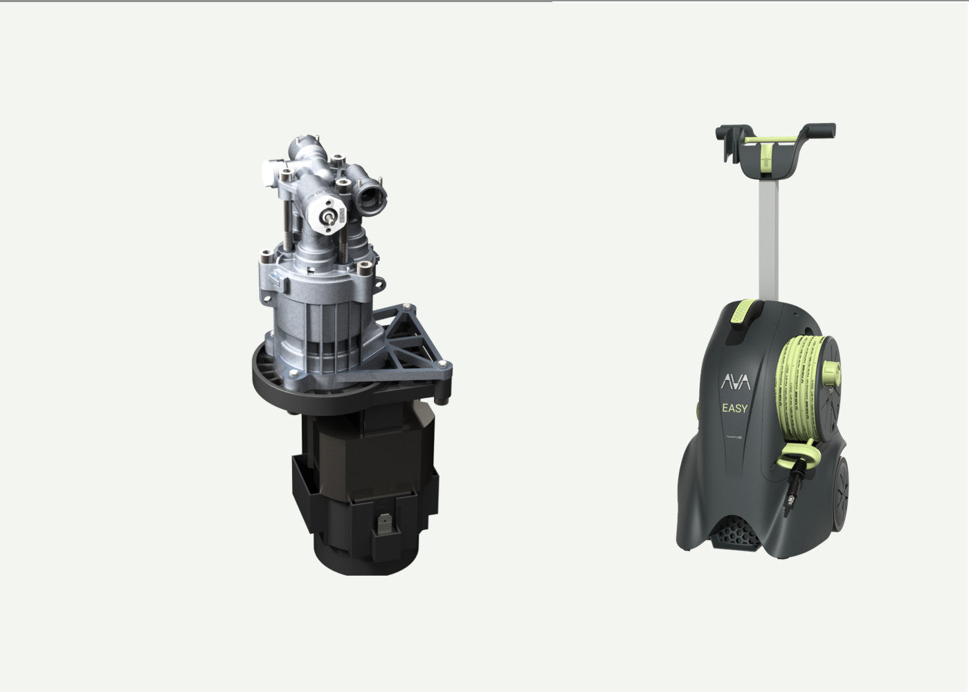 Easy - change of pump/motor (10 year service)