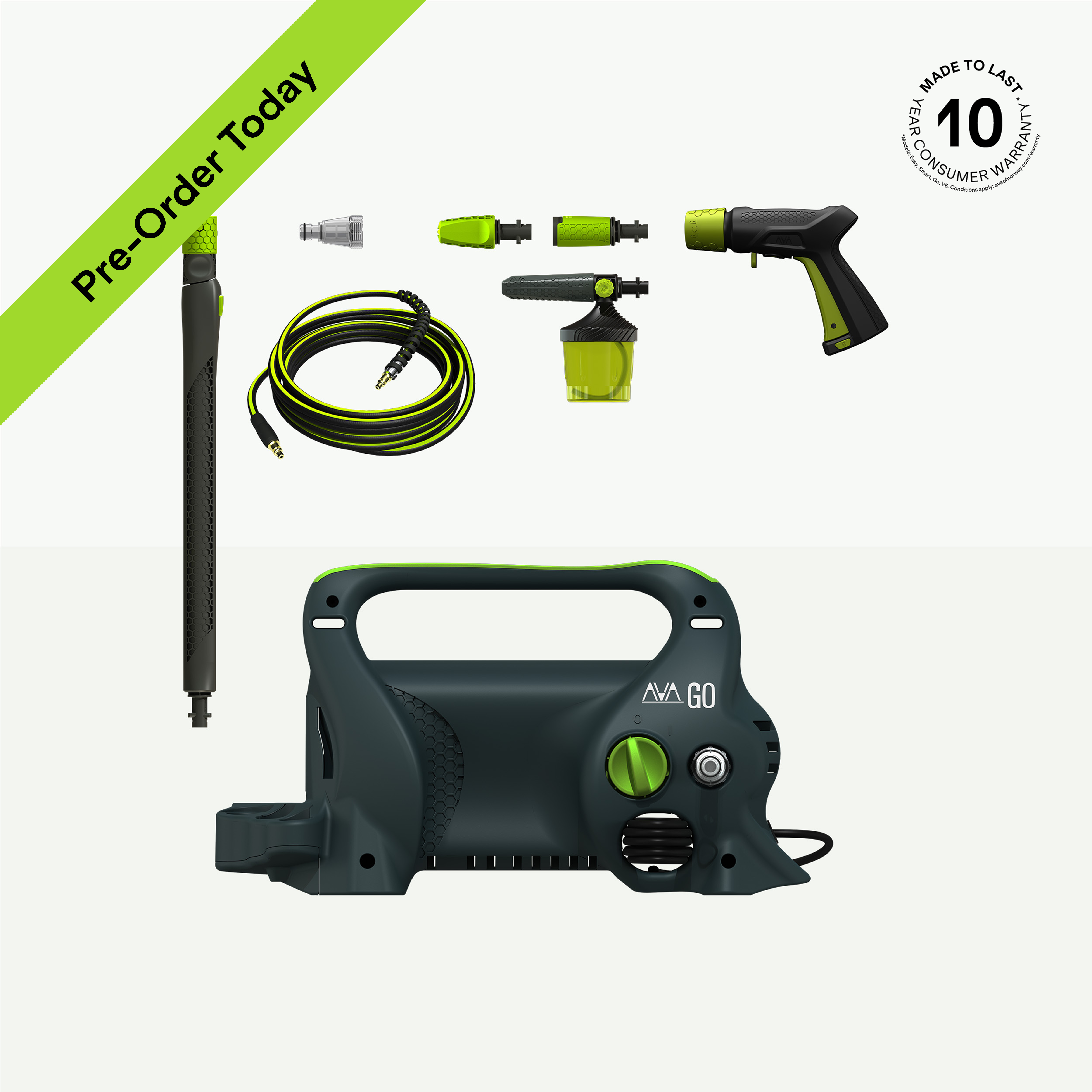 AVA Go P55 Large Bundle | 10 Year Warranty | AVA Pressure Washers – AVA ...