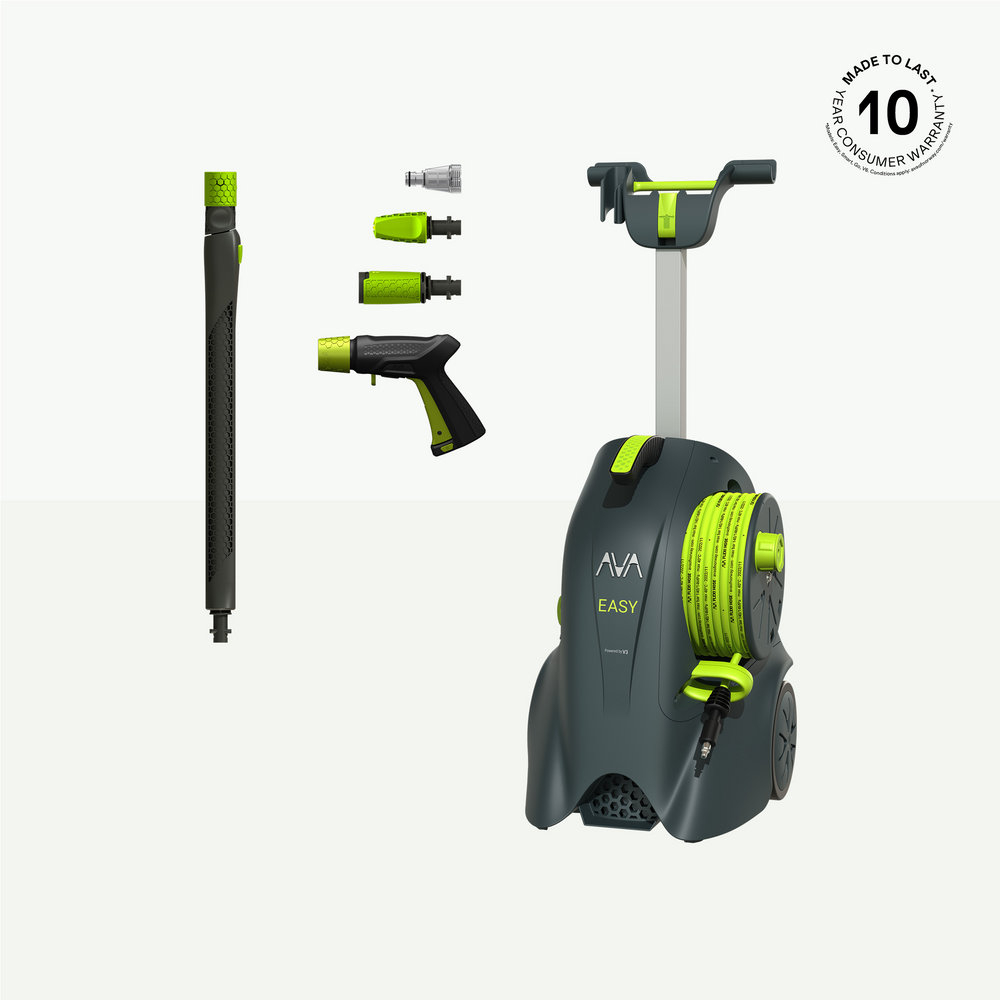 
                      
                        AVA Easy Pressure Washer Medium Bundle Render 10 Year Warranty
                      
                    