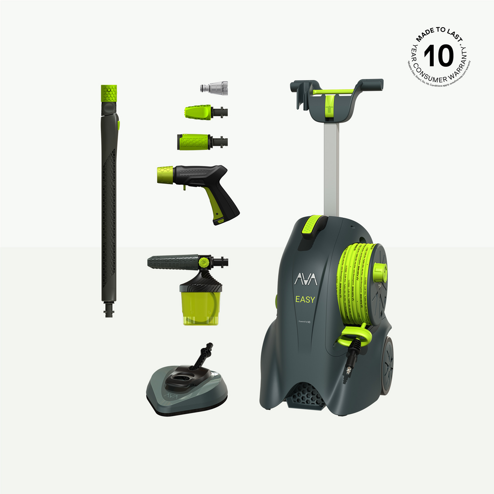 AVA Easy Pressure Washer X-Large Bundle Render 10 Year Warranty