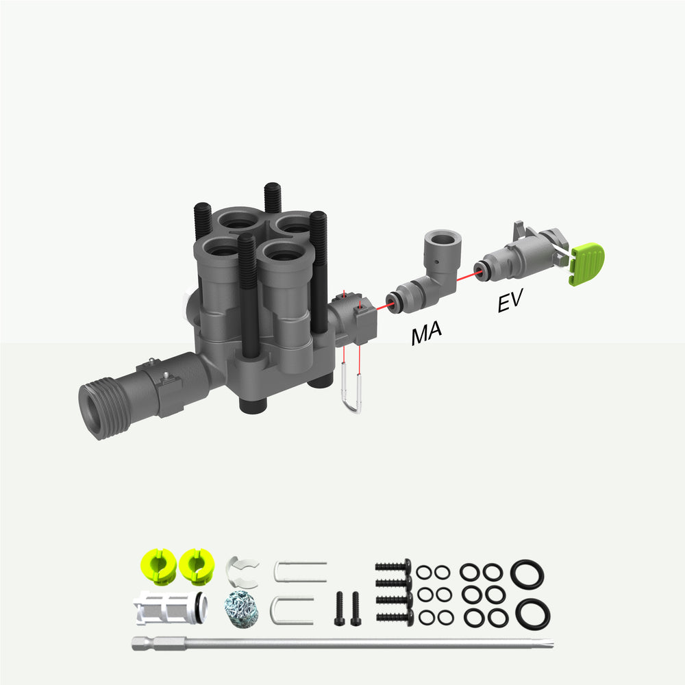 V4 53 Warranty and repair kit V4, 5 year, P60-P70 (Master/Evolution -UK)